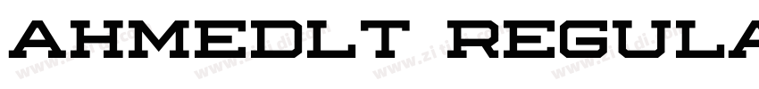 AhmedLT Regular字体转换 AhmedLT Regular字体转换
